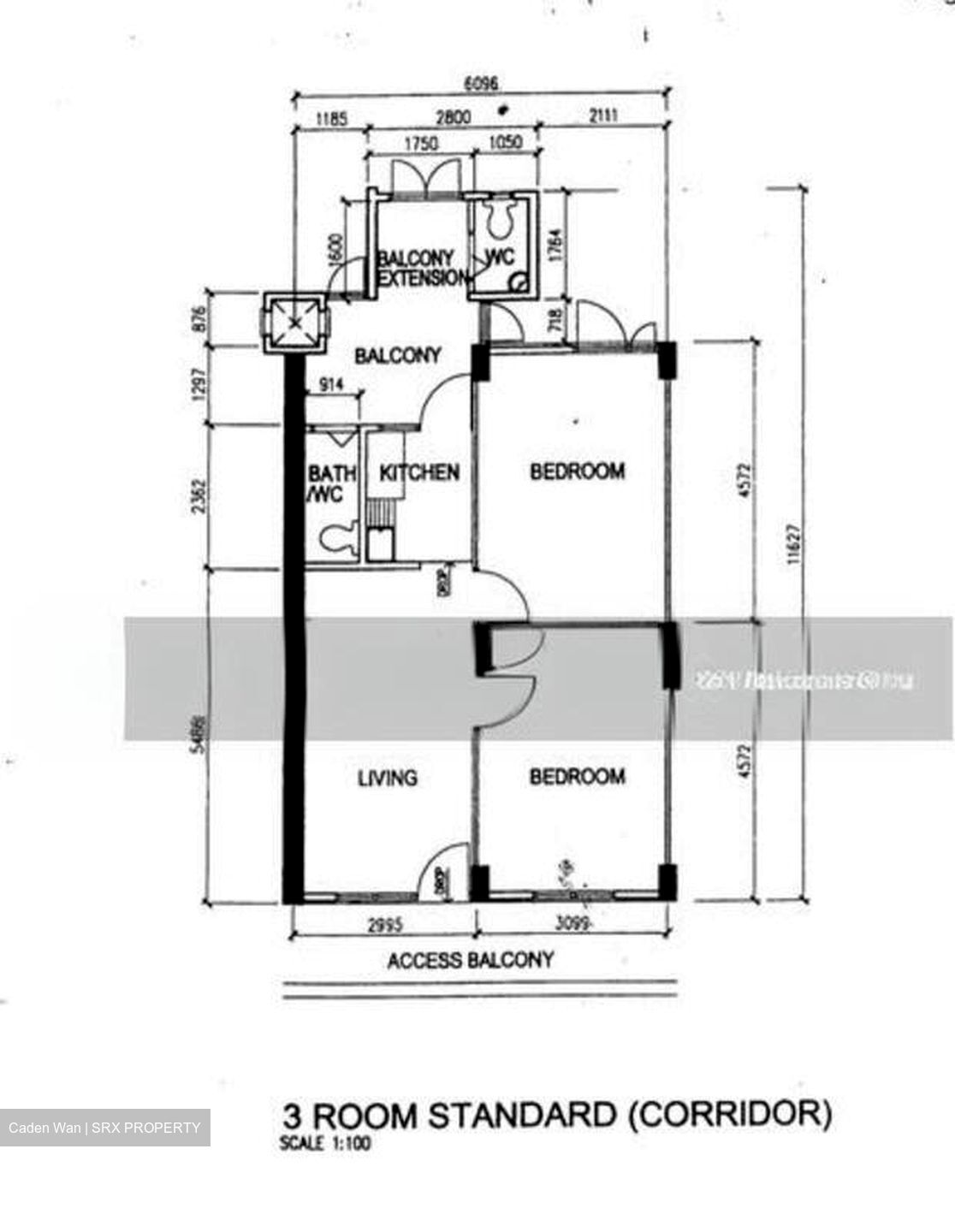 Blk 96 Crescent View (Queenstown), HDB 3 Rooms #564160831
